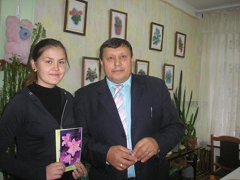 Воспитанница РГОУ «Шумерлинский детский дом «Ёлочка» принимала поздравления с днем рождения от ректора Чувашской Государственной Сельскохозяйственной Академии